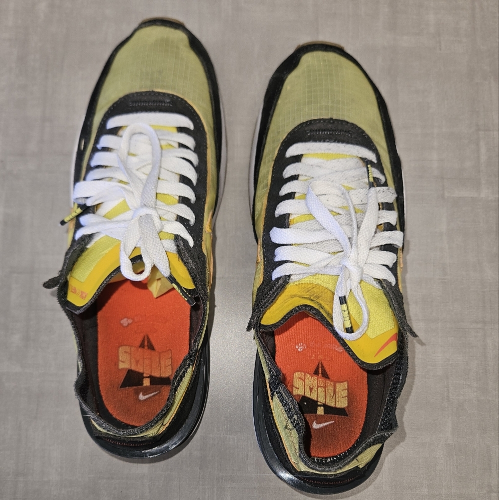 Nike Men's Shoes - Yellow and Black